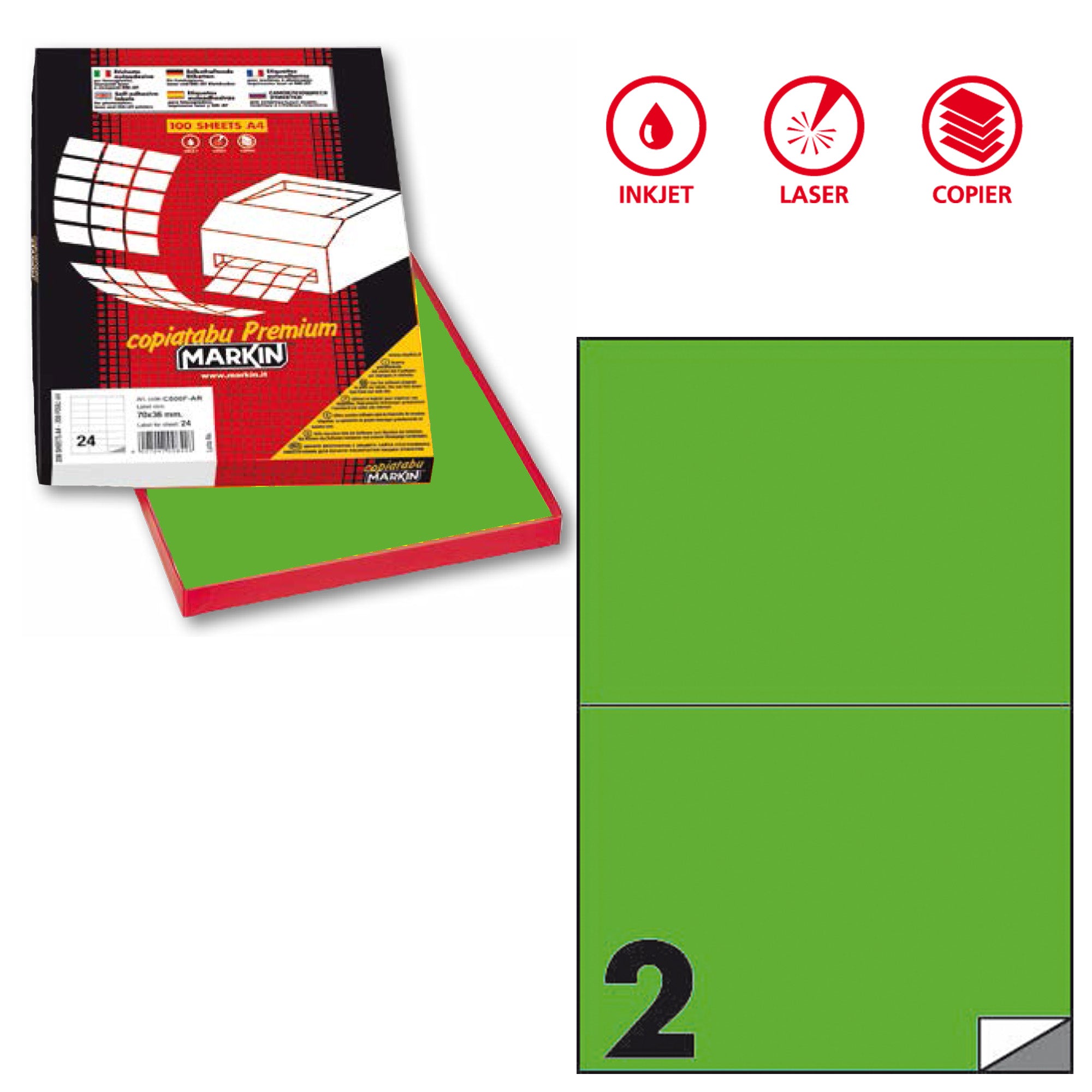 markin-etichetta-adesiva-c-509-verde-fluo-100fg-a4-210x148-5mm-2et-fg