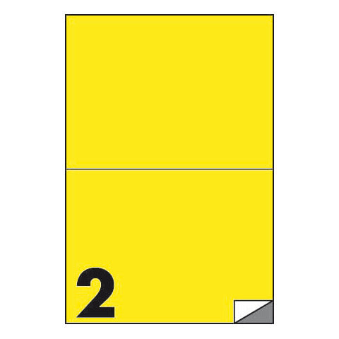 markin-etichette-fluo-permanenti-copiatabu-210x148-mm-foglio-a4-2-et-foglio-giallo-conf-100-fogli