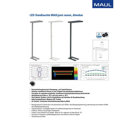 maul-lampada-piantana-led-dimmer-sensore-movimento-crepuscolare-juvis-nero-z810053