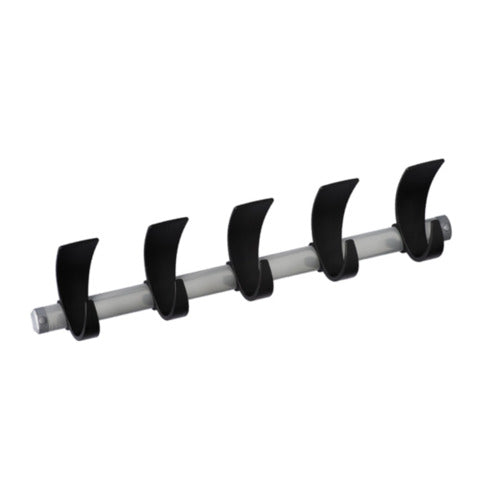 medial-appendiabito-murale-elisa-metallo-grigio-nero-5-ganci-703015