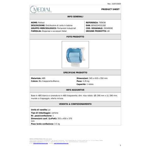 medial-distributore-carta-bobina-rollout-blu-trasparente-410x345x350mm-705636