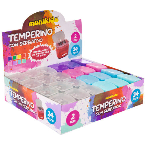 nikoffice-espositore-24-temperamatite-2-fori-serbatoio-colori-pastello-assortiti-12nik024