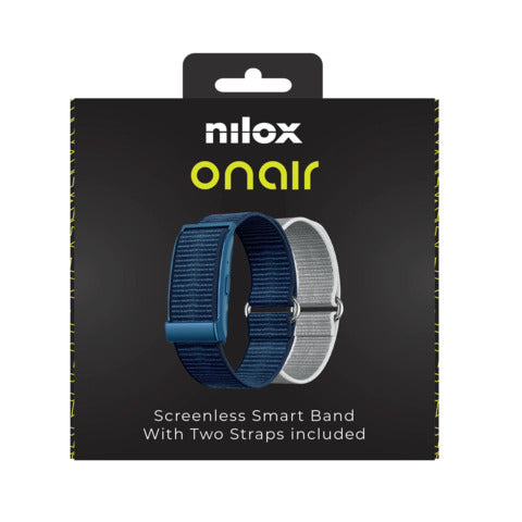 nilox-braccialetto-fitness-screenless-monitoraggio-salute-ip68-doppio-cinturino-blu-grigio-