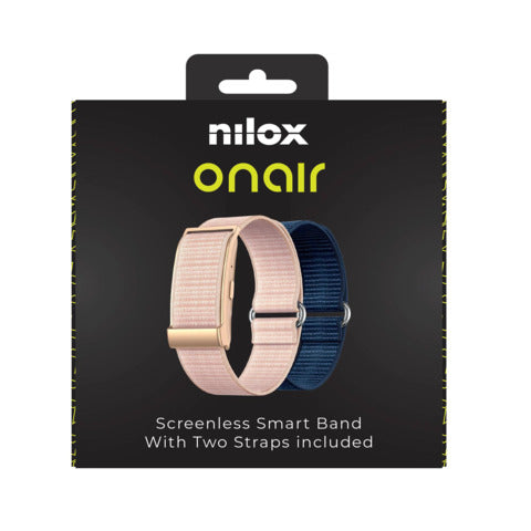 nilox-braccialetto-fitness-screenless-monitoraggio-salute-ip68-doppio-cinturino-rosa-blu-