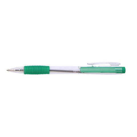 office-products-penna-sfera-scatto-ricaricabile-punta-0-7-mm-verde-conf-50-pezzi-17015611-02