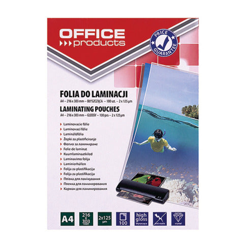 office-products-pouches-plastificatrici-2x125-m-finitura-lucida-a4-conf-100-pezzi-20325435-90