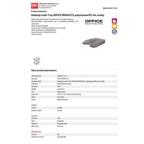 office-products-vaschetta-portacorrispondenza-scrivania-pp-a4-trasparente-fume-18016011-91