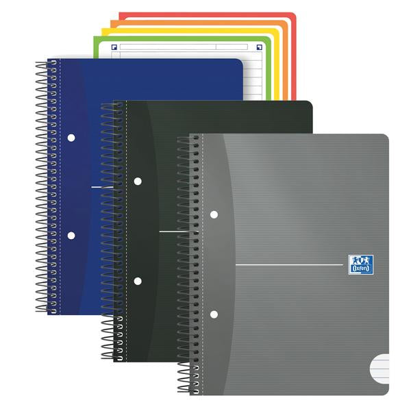 oxford-maxiquaderno-spiralato-a4-1-rigo-c-margine-160pag-80g-colori-ass-office-essen