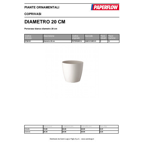 paperflow-ec-portavaso-rotondo-diametro-20-cm-altezza-18-cm-bianco-k700101