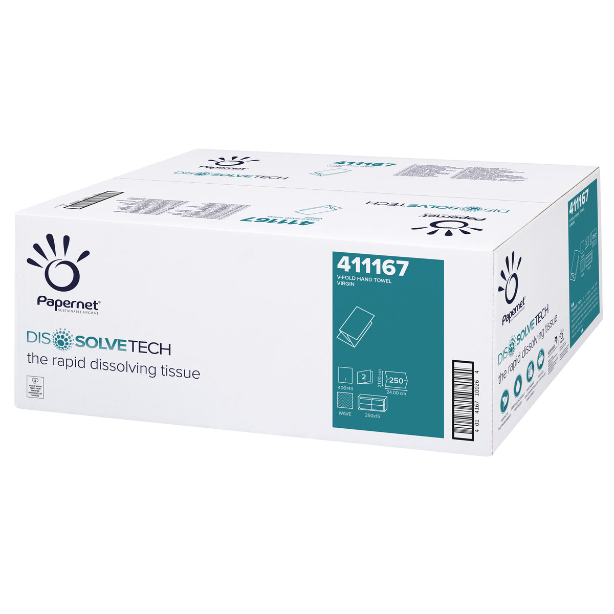 papernet-pacco-250-asciugamani-piegati-v-goffrato-onda-dissolvetech