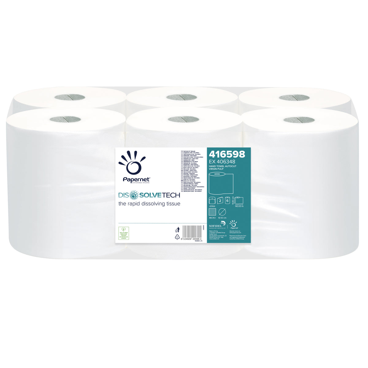 papernet-rotolo-asciugamani-autocut-microgoffrato-2veli-d18-5cm-dissolvetech
