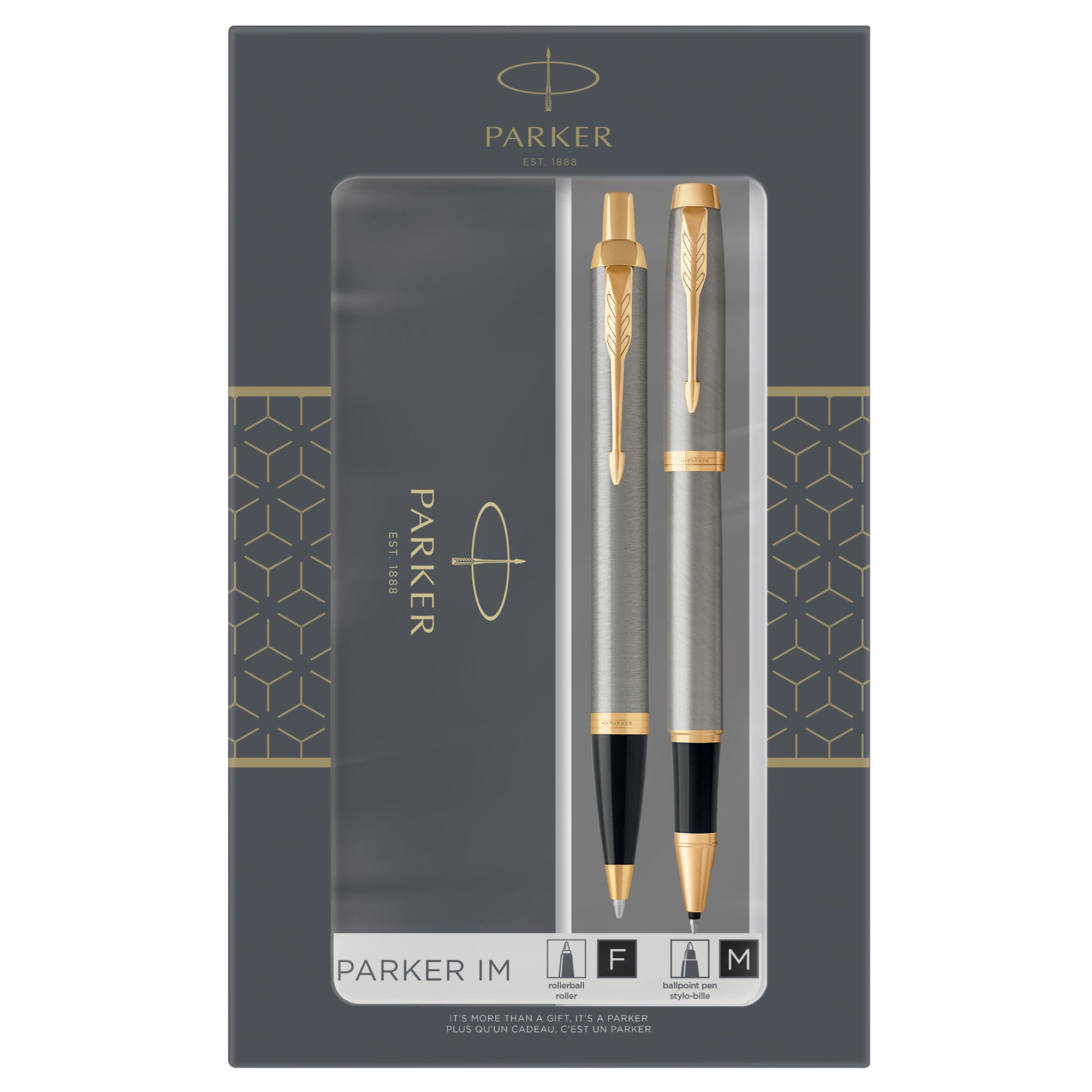 parker-gift-set-sfera-m-roller-sfera-im-brushed-metal-gt