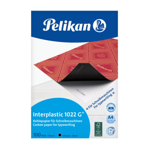 pelikan-carta-carbone-interplastic-1022g-nero-a4-confezione-100-fogli-404400