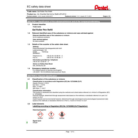 pentel-refill-energel-punta-0-7-mm-tratto-0-35-mm-rosso-lr7-bx