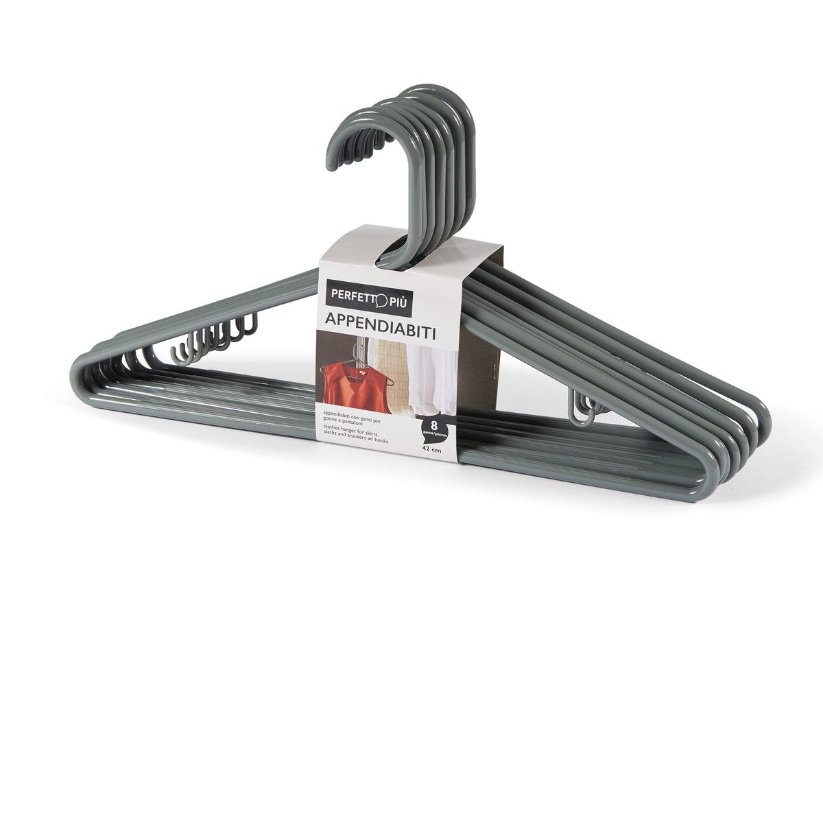 perfetto-set-8-appendini-plastica-grigio-cenere-zeta