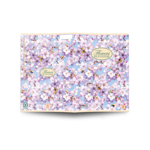 pigna-quaderno-quadretti-42-fogli-maxi-nature-flowers-a4-4m-assortiti-02298854m