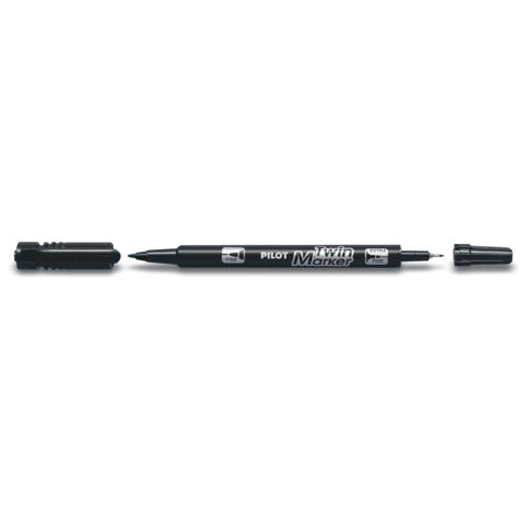 pilot-marcatore-permanente-twin-begreen-doppia-punta-fibra-0-8-2-mm-nero-040315