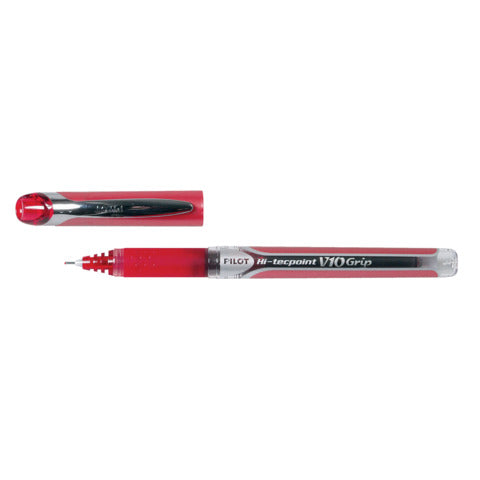 pilot-roller-inchiostro-liquido-hi-tecpoint-v10-grip-1-mm-rosso-006747