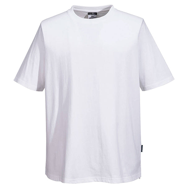 portwest-t-shirt-chef-unisex-maniche-corte-tg-xxl-bianco