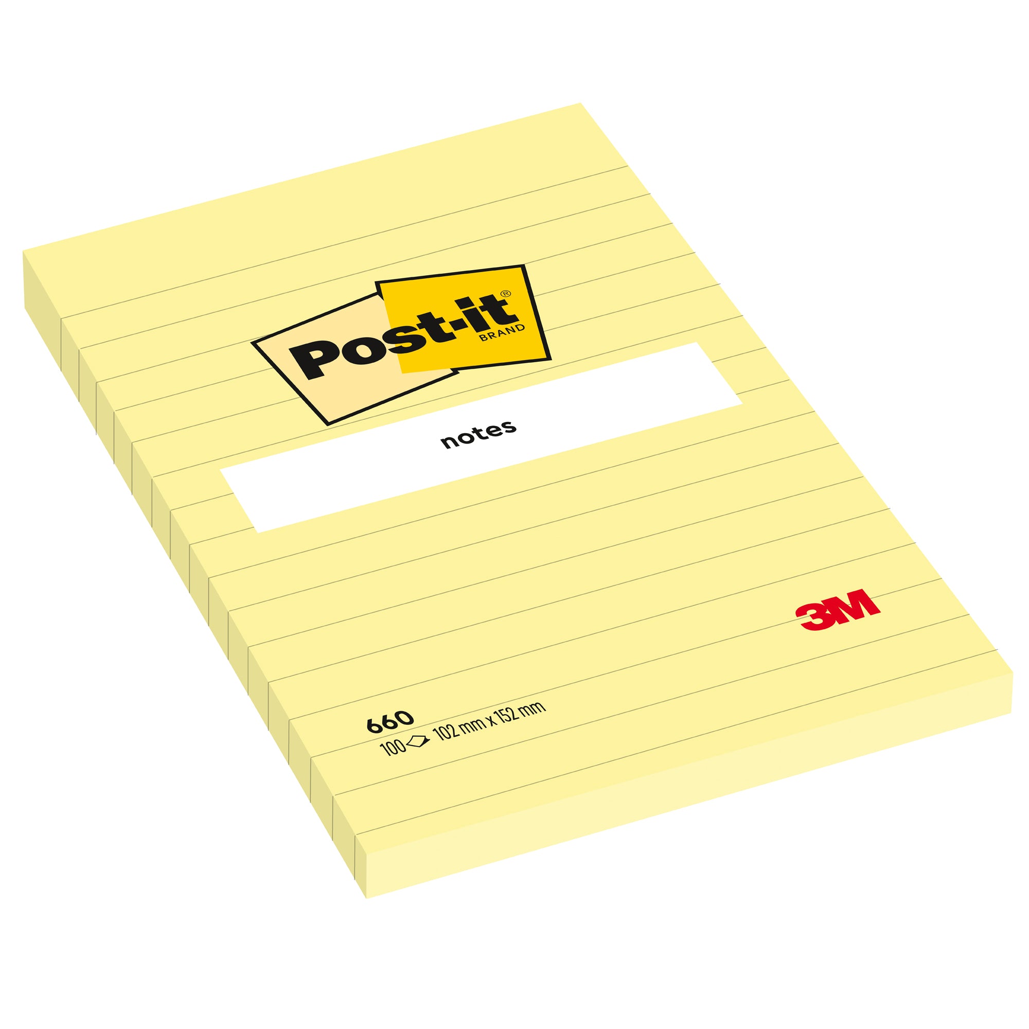 post-it-blocco-100fg-giallo-canary-102x152mm-giallo-righe-660