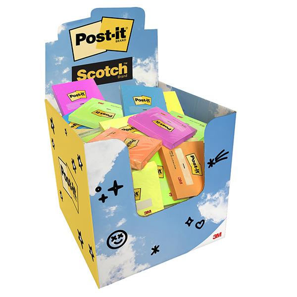 post-it-expo-546pz-blocchetti-76x76mm-100fg-blocchetto-colori-assortiti