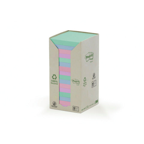 post-it-foglietti-post-it-notes-carta-riciclata-76x76mm-assort-pastello-torre-16-blocchetti-100-ff-654-1rpt