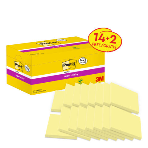 post-it-super-sticky-foglietti-post-it-super-sticky-giallo-canary-cf-14-blocchetti-2-gratis-90-ff-654-p16sscy-eu