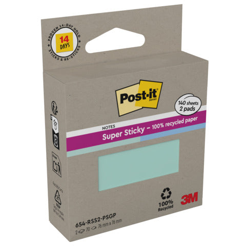 post-it-super-sticky-foglietti-riposizionabili-post-it-super-sticky-carta-riciclata-76x76-mm-menta-blu-conf-2-blocch-70-ff