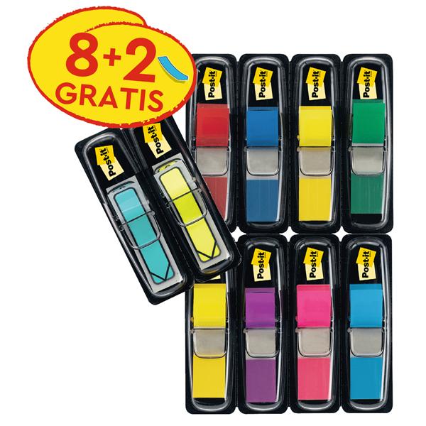 post-it-value-pack-8-segnapagina-index-piccolo-2-index-freccia-colori-assorti