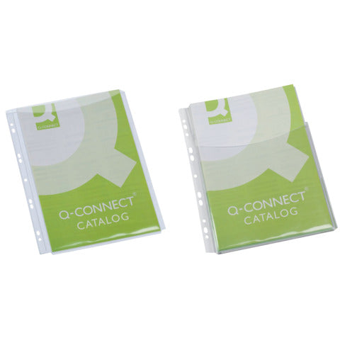 q-connect-buste-soffietto-perforazione-universale-a4-pvc-trasparente-conf-5-pezzi-kf00138