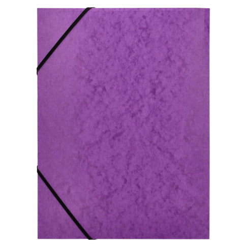 q-connect-cartellina-3-lembi-elastico-24-3x32-cm-cartoncino-manilla-375-g-mq-viola-kf02171