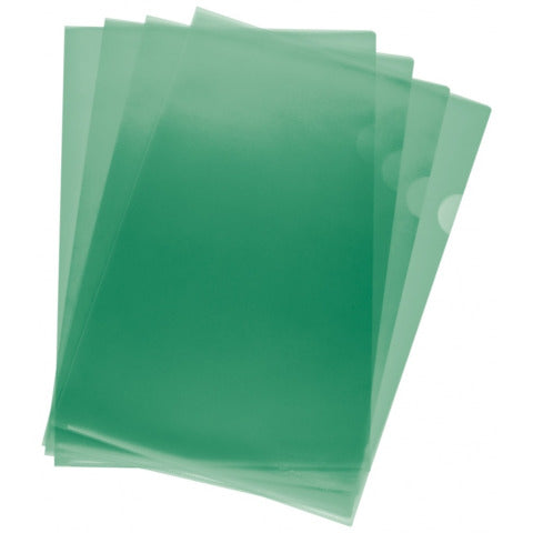 q-connect-cartelline-l-a4-ppl-verde-conf-100-pz-kf00309