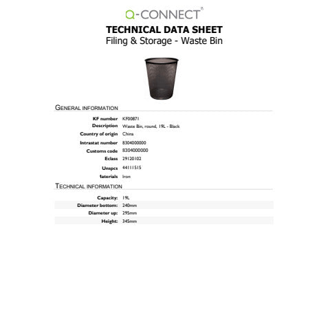 q-connect-cestino-metallo-19-l-h-34-5-cm-x-diametro-29-5-cm-nero-kf00871