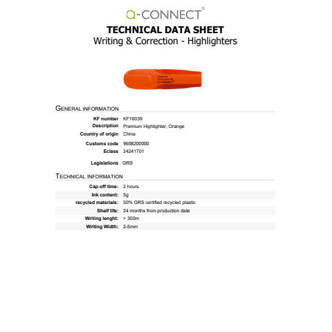 q-connect-evidenziatore-2-5-mm-arancio-kf16039
