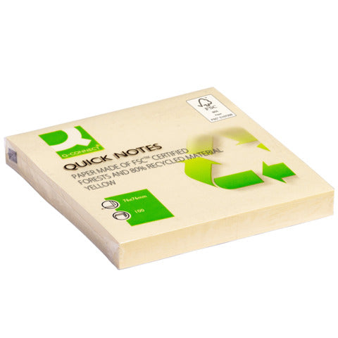 q-connect-foglietti-riposizionabili-100-materiale-riciclato-65-g-mq-giallo-76x76-mm-12-blocc-100-ff-kf05609