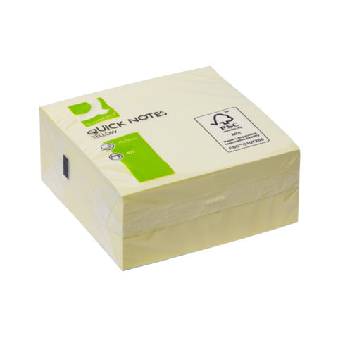 q-connect-foglietti-riposizionabili-76x76-mm-giallo-blocchetto-400-ff-kf01346fsc