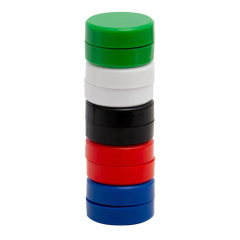 q-connect-magneti-lavagne-bianche-35-mm-verde-conf-10-pz-kf02647