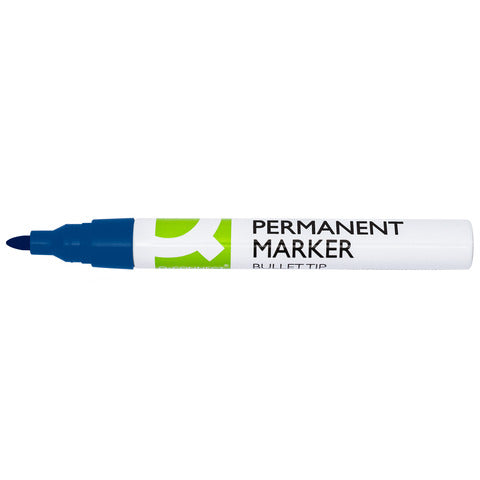 q-connect-marcatore-permanente-fusto-alluminio-punta-conica-4-mm-blu-kf11709