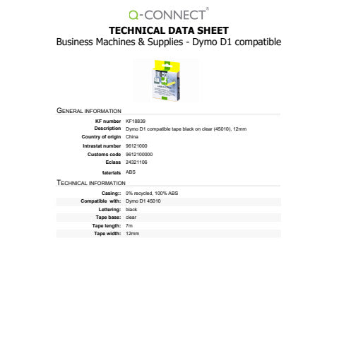 q-connect-nastro-compatibile-dymo-d1-etichettatrici-dymo-label-manager-nero-trasparente-12-mm-x-7-m-kf18839