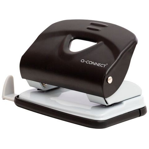 q-connect-perforatore-due-fori-20-fogli-nero-kf14217