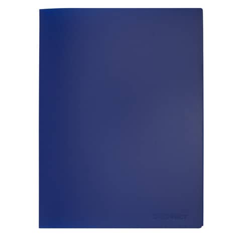 q-connect-portalistini-polipropilene-30-tasche-formato-a4-blu-opaco-kf01255