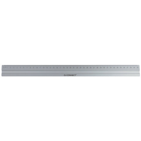 q-connect-righello-alluminio-argento-40-cm-kf03679