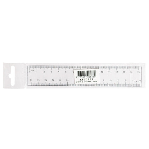 q-connect-righello-trasparente-15-cm-kf00583