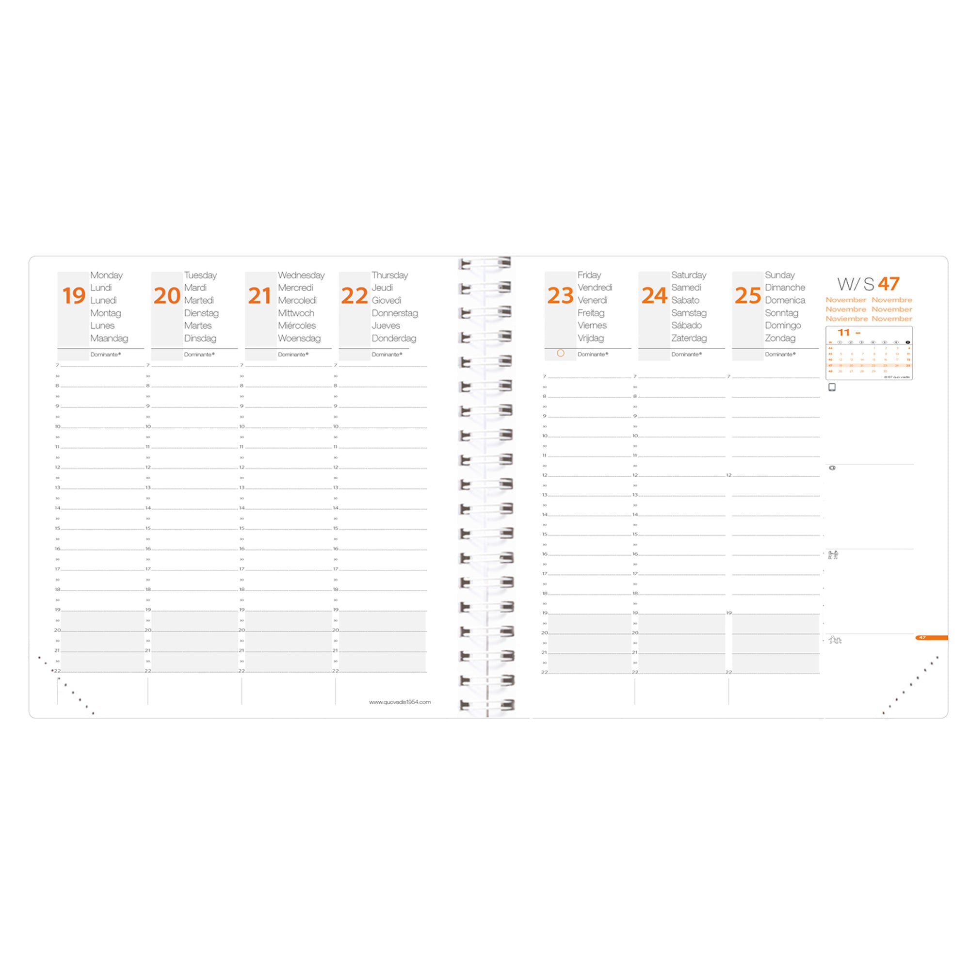 quo-vadis-agenda-settimanale-timelife-16x16cm-blu-metal-2026-quo-vadis