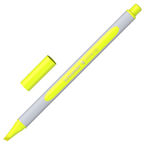 schneider-evidenziatore-shine-up-punta-scalpello-1-4mm-giallo
