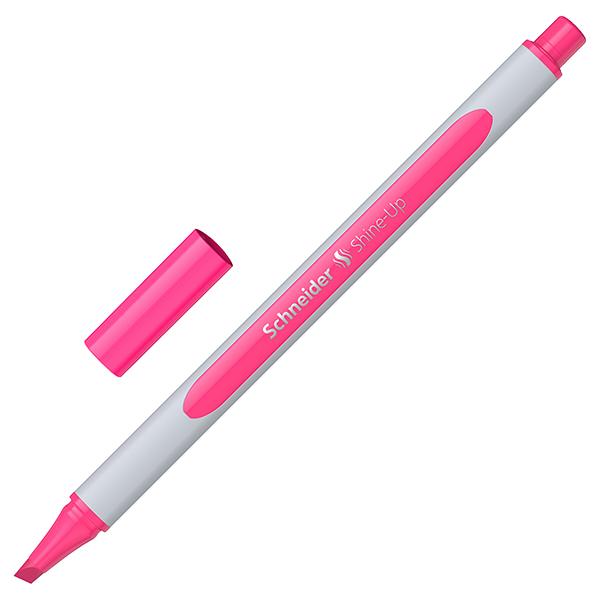 schneider-evidenziatore-shine-up-punta-scalpello-1-4mm-rosa