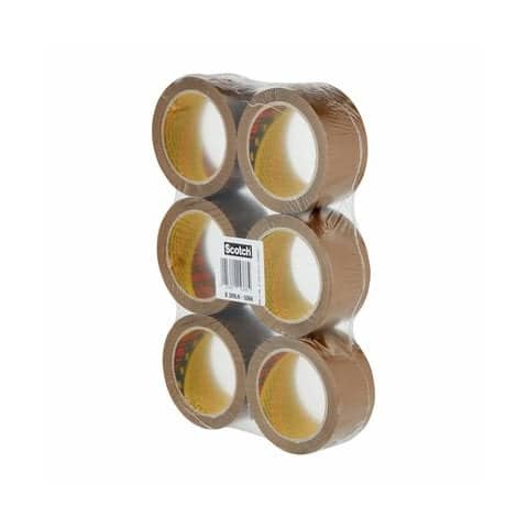 scotch-nastro-adesivo-imballo-scotch-309-cuoio-universale-silenzioso-50-mm-x-60-m-marrone-conf-6-pezzi-309-av