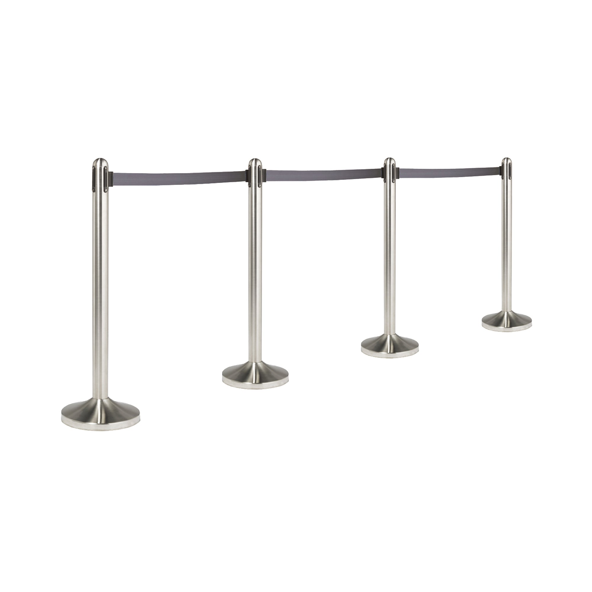 securit-1-colonnina-segnapercorso-cromata-nastro-grigio-210cm