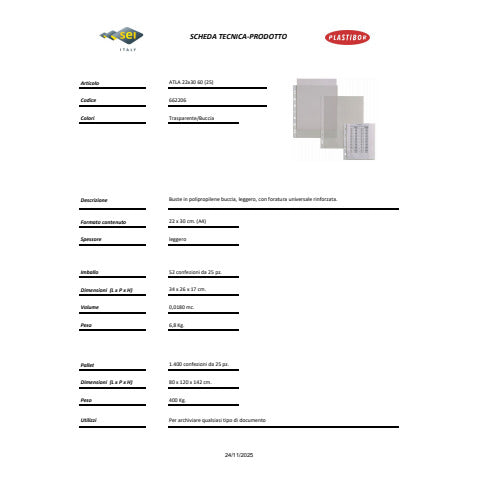 sei-rota-buste-perforazione-universale-rota-atla-22x30-cm-pp-basso-spessore-finitura-goffrata-conf-25-pz-662206