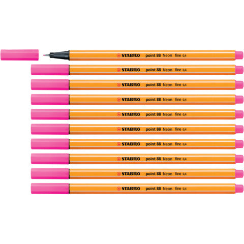 stabilo-fineliner-point-88-0-4-mm-rosa-neon-88-056